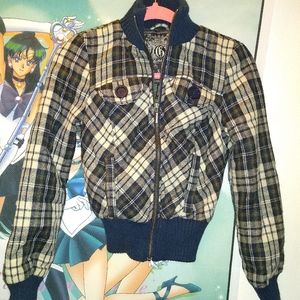 Guess plaid jacket